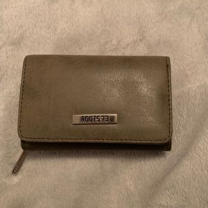 Roots Trifold Clutch Wallet